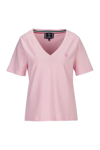 19V69 Italia by Versace T-Shirt BAILA Damen Basic V-Ausschnitt Kurzarm-Shirt (XS-XXL)
