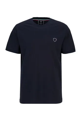 19V69 Italia by Versace T-Shirt TARIUS mit Kontraststreifen auf der Rückseite (S-3XL)