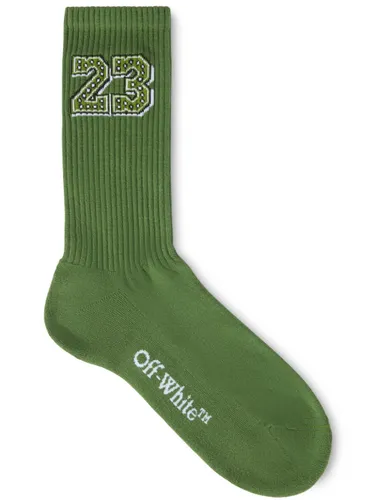 23 Bandana Socken mit Intarsienmuster