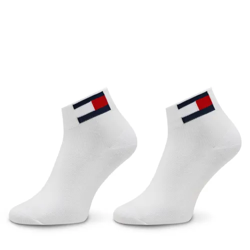 2er-Set niedrige Unisex-Socken Tommy Jeans 701228223 White 001