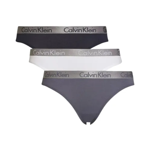 3er-Pack Slip in 3 Farben, Baumwoll-Elasthan-Mix Calvin Klein
