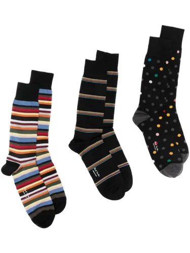 3er-Pack Socken mit Muster