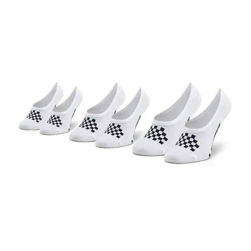 3er-Set Damen Sneakersocken Vans Classic Canoodle VN0A48HDYB21 White/Black