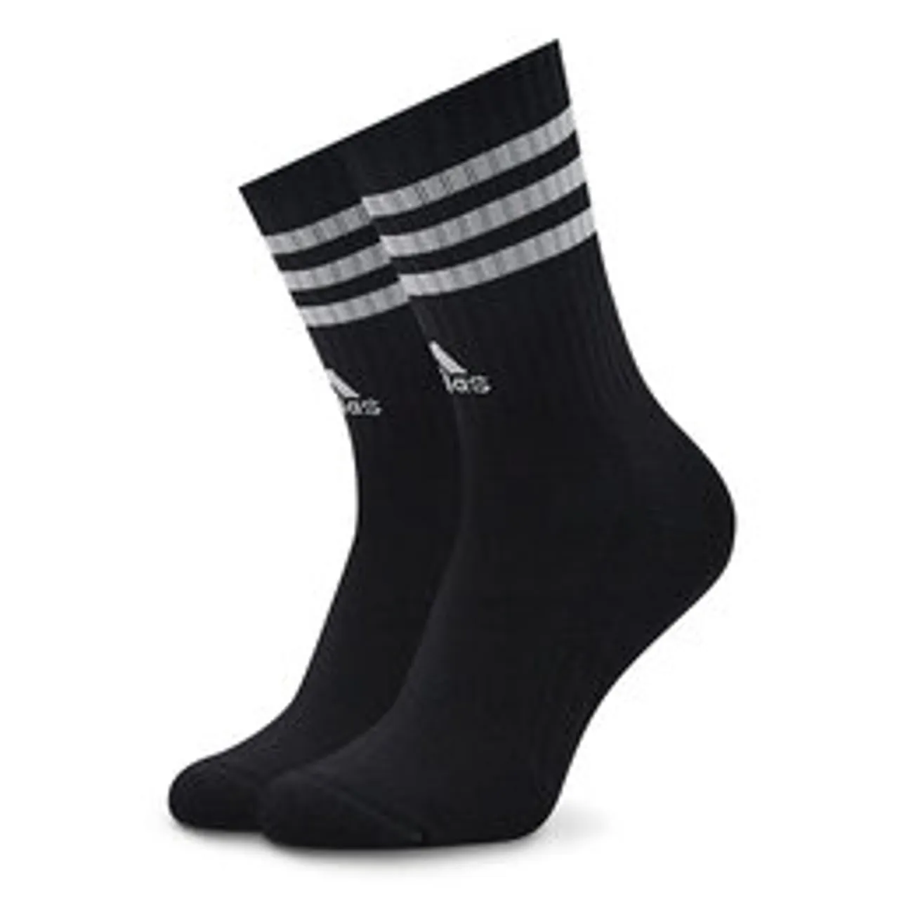 3er-Set hohe Unisex-Socken adidas 3-Stripes IC1321 Black/White
