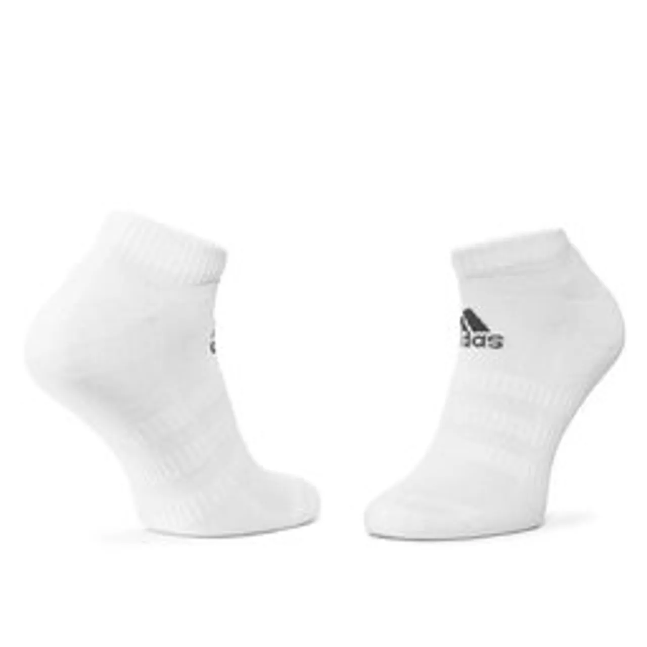 3er-Set niedrige Unisex-Socken adidas Cush Low 3Pp DZ9384 White/White/White