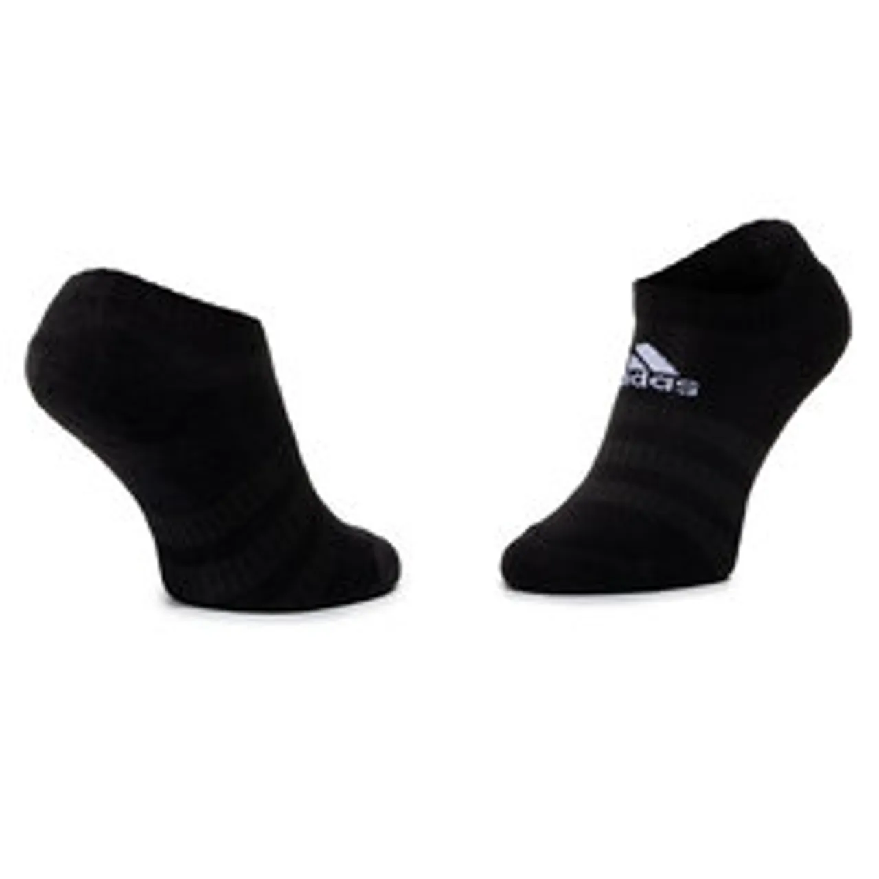 3er-Set niedrige Unisex-Socken adidas Cush Low 3PP DZ9385 Black/Black/Black