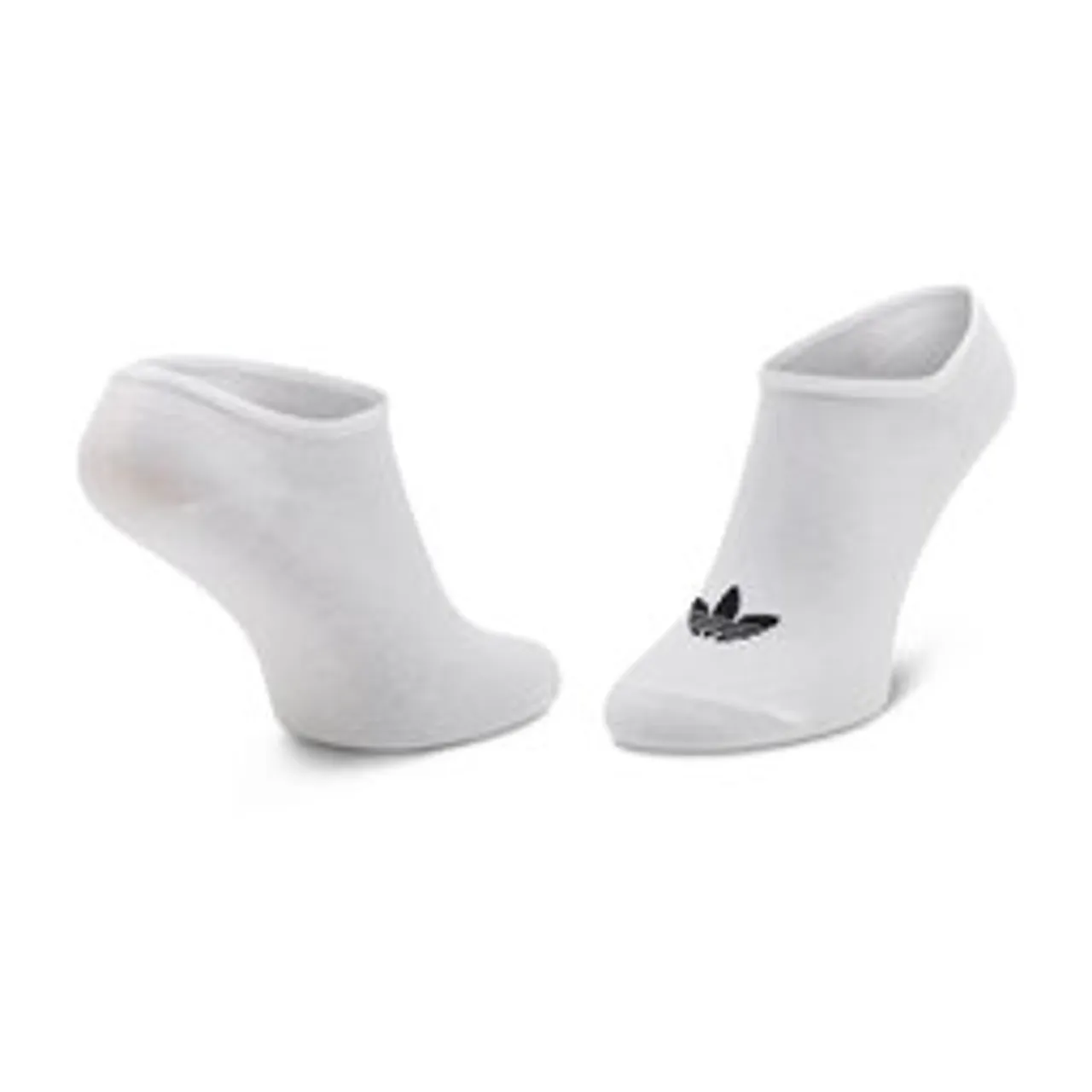3er-Set niedrige Unisex-Socken adidas Trefoil Liner FT8524 White/Black