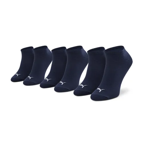 3er-Set niedrige Unisex-Socken Puma Sneaker 906807 27 Navy