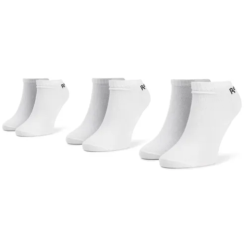 3er-Set niedrige Unisex-Socken Reebok Act Core Low Cut Sock 3p FL5224 White