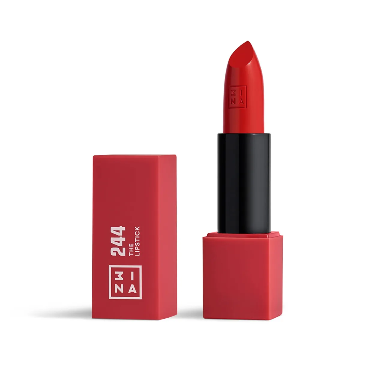 3INA MAKEUP - The Lipstick 244 - Rot Matte Lippenstift -