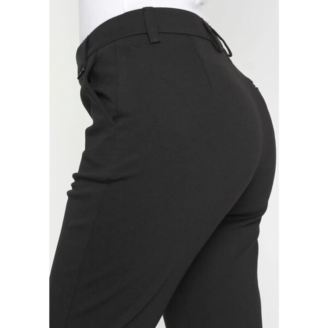 5-Pocket-Hose GANG "94CINZIA" Gr. 26 (34), N-Gr, schwarz (black) Damen Hosen 5-Pocket-Hose Röhrenhosen mit Elasthan für die perfekte Passform