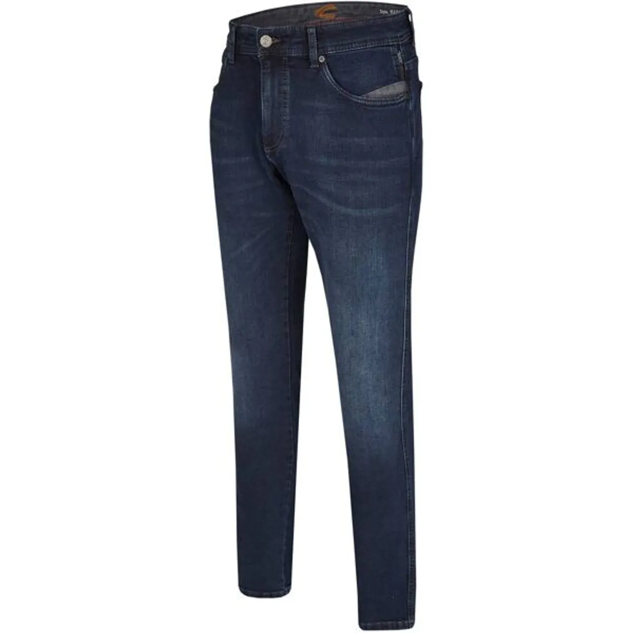5-Pocket-Jeans CAMEL ACTIVE "MADISON" Gr. 42, Länge 34, blau (darkblue, used) Herren Jeans 5-Pocket-Jeans