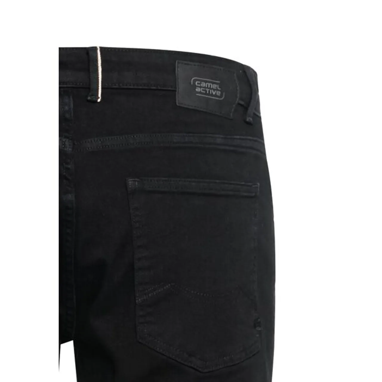 5-Pocket-Jeans CAMEL ACTIVE "WOODSTOCK" Gr. 36, Länge 36, grau (asphalt) Herren Jeans 5-Pocket-Jeans mit Stretch
