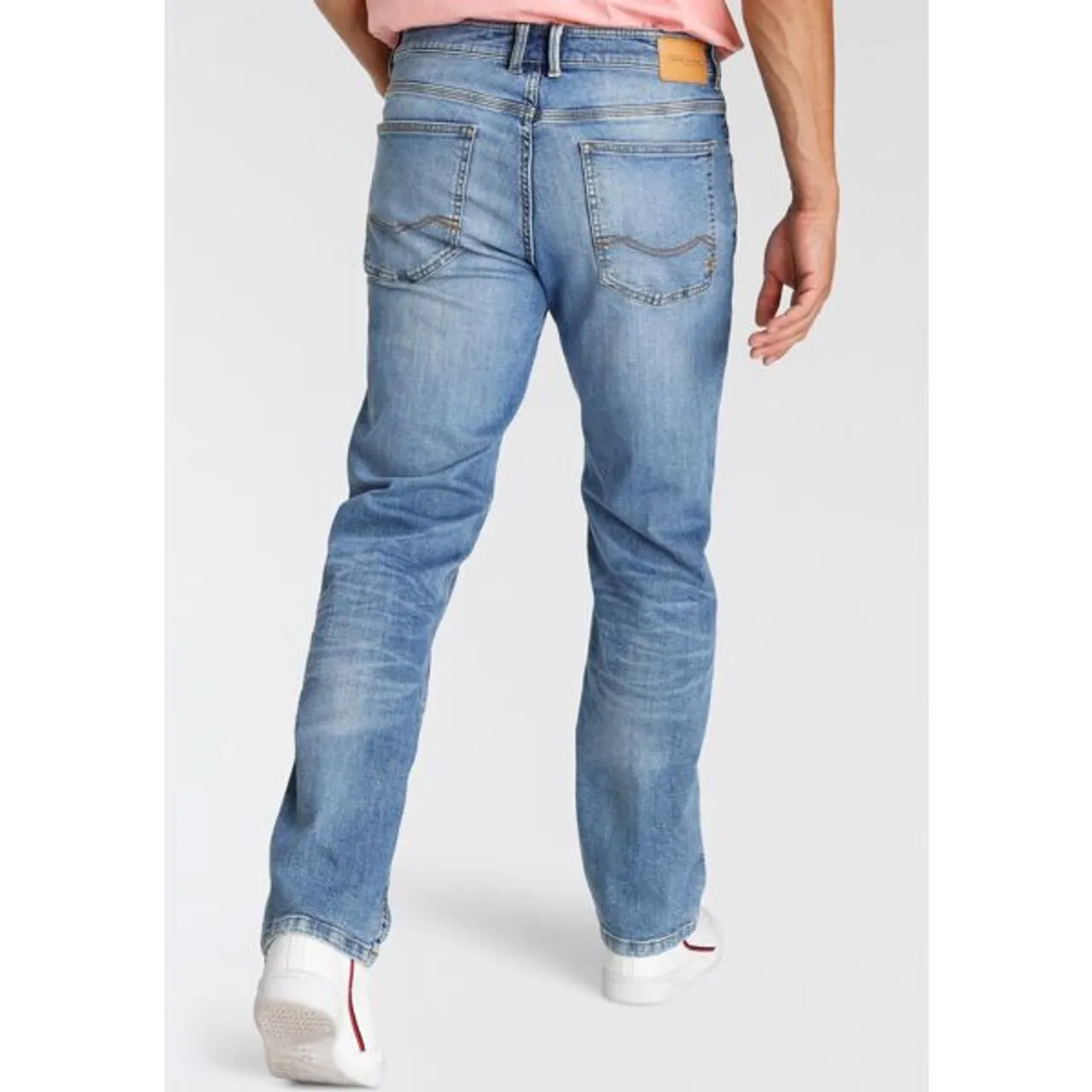5-Pocket-Jeans CAMEL ACTIVE "WOODSTOCK" Gr. 38, Länge 30, blau (ocean, blue30) Herren Jeans 5-Pocket-Jeans mit Stretch