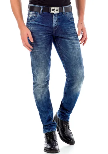 5-Pocket-Jeans CIPO & BAXX Gr. 32, Länge 32, blau (blue) Herren Jeans 5-Pocket-Jeans