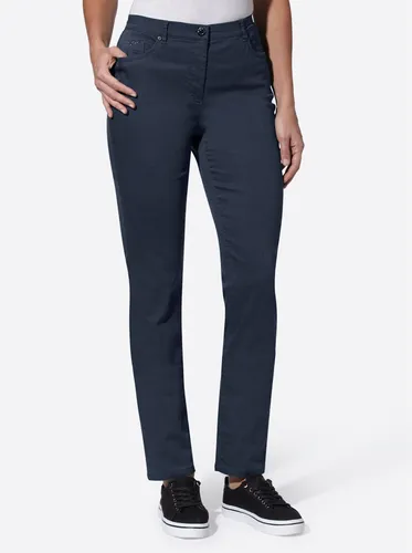 5-Pocket-Jeans COSMA Gr. 205, E x trakurzgrößen, blau (marine) Damen Jeans 5-Pocket-Jeans