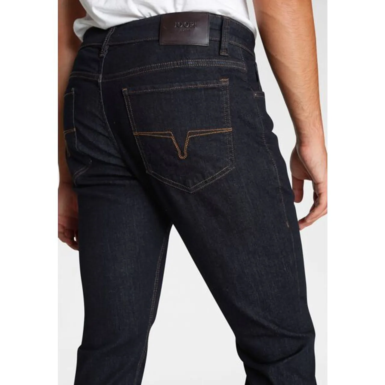 5-Pocket-Jeans JOOP JEANS "Stephen" Gr. 38, Länge 32, blau (dark blue) Herren Jeans 5-Pocket-Jeans