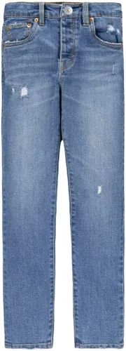 5-Pocket-Jeans LEVI'S KIDS "501 ORIGINAL JEANS" Gr. 14 (158), N-Gr, blau (athens) Mädchen Jeans for GIRLS