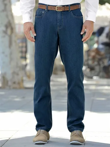 5-Pocket-Jeans MARCO DONATI Gr. 25, Unterbauchgrößen, blau (blue, stone, washed) Herren Jeans Hosen