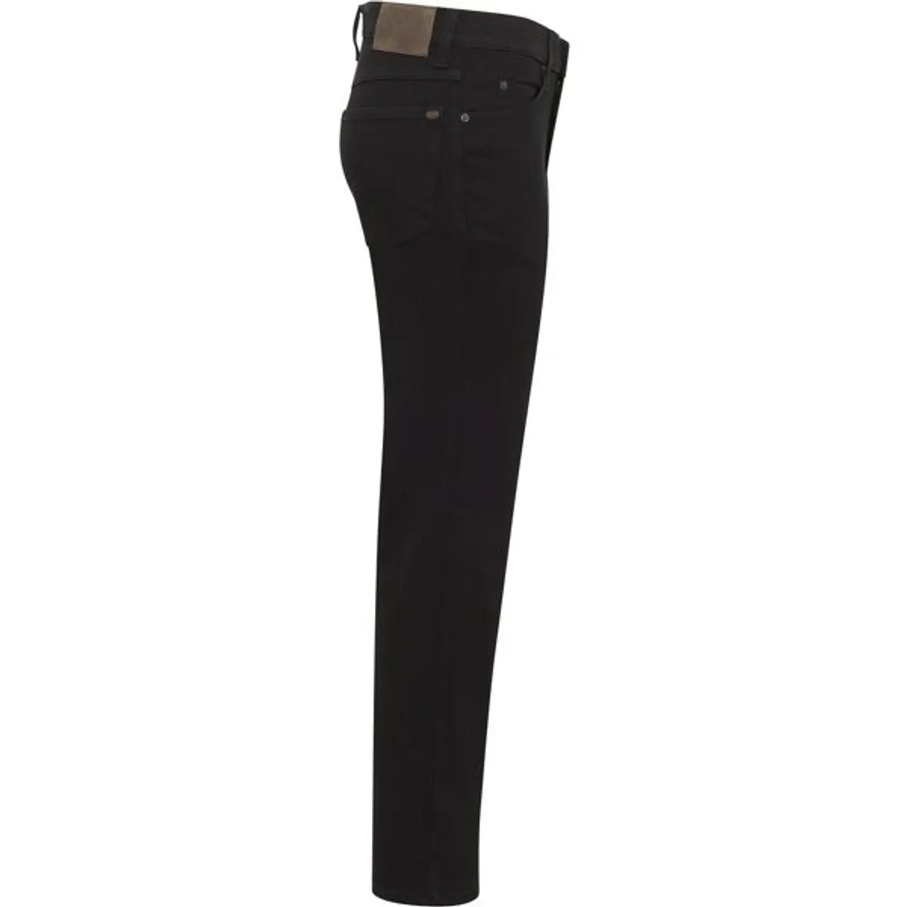 5-Pocket-Jeans MUSTANG "Style Tramper Straight" Gr. 33, Länge 32, schwarz (super dark) Herren Jeans 5-Pocket-Jeans