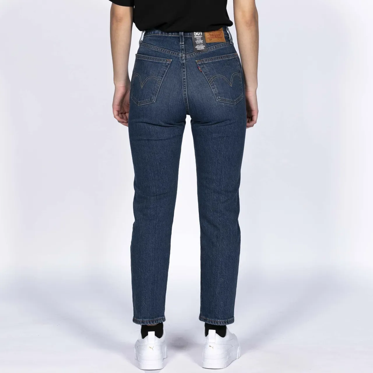 501 Crop Blue Jeans Levi's