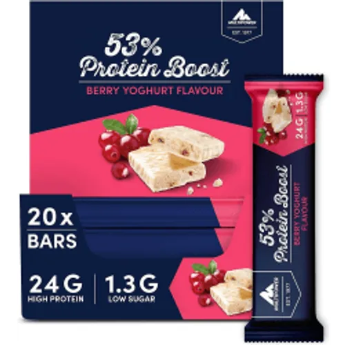 53% Protein Boost Bar - 20x45g - Berry Yoghurt