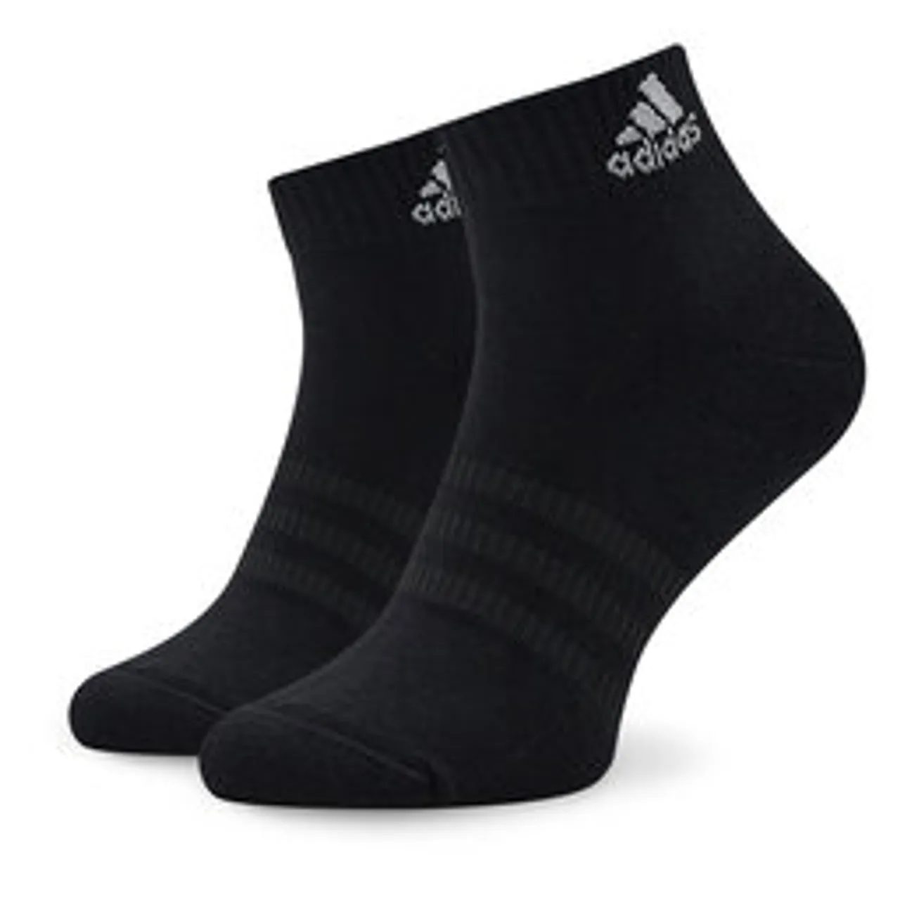 6er-Set niedrige Unisex-Socken adidas Cushioned Sportswear IC1291 Black/White