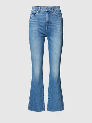 7 For All Mankind Bootcut Jeans mit 5-Pocket-Design in Hellblau