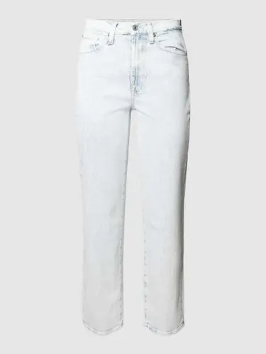 7 For All Mankind Straight Fit Jeans im 5-Pocket-Design Modell 'LOGAN' in Hellblau