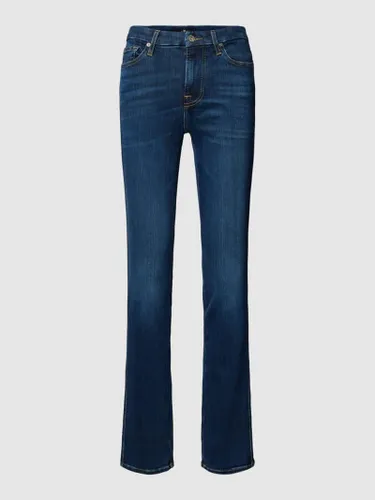 7 For All Mankind Straight Leg Jeans im 5-Pocket-Design Modell 'KIMMIE' in Marine