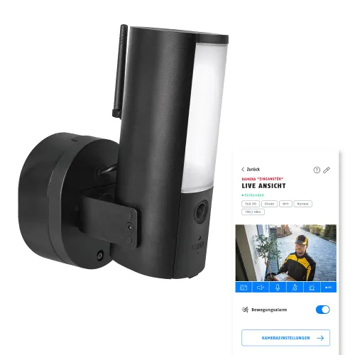 ABUS WLAN Licht Außen-Kamera (PPIC46520) – Smarte
