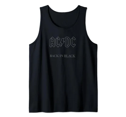 AC/DC — Albumcover von Back in Black Tank Top