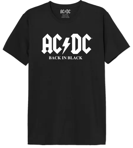 AC/DC Herren MEACDCRTS001 t Shirt Damen