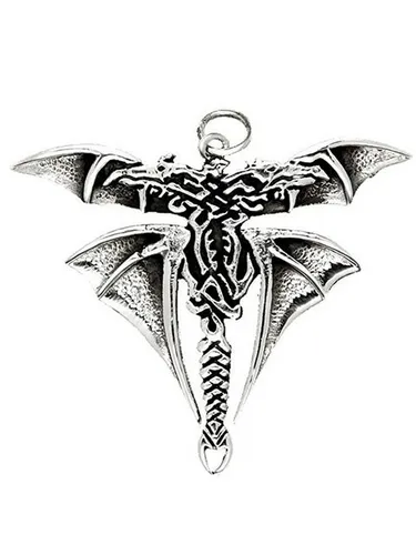 Adelia´s Amulett Anhänger Rob Ray Talisman, Kämpfende Drachen - Schutz vor negativen Energien