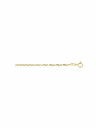Adelia´s Goldkette 585 Gold Figaro Halskette Ø 1,8 mm, Goldschmuck für Damen