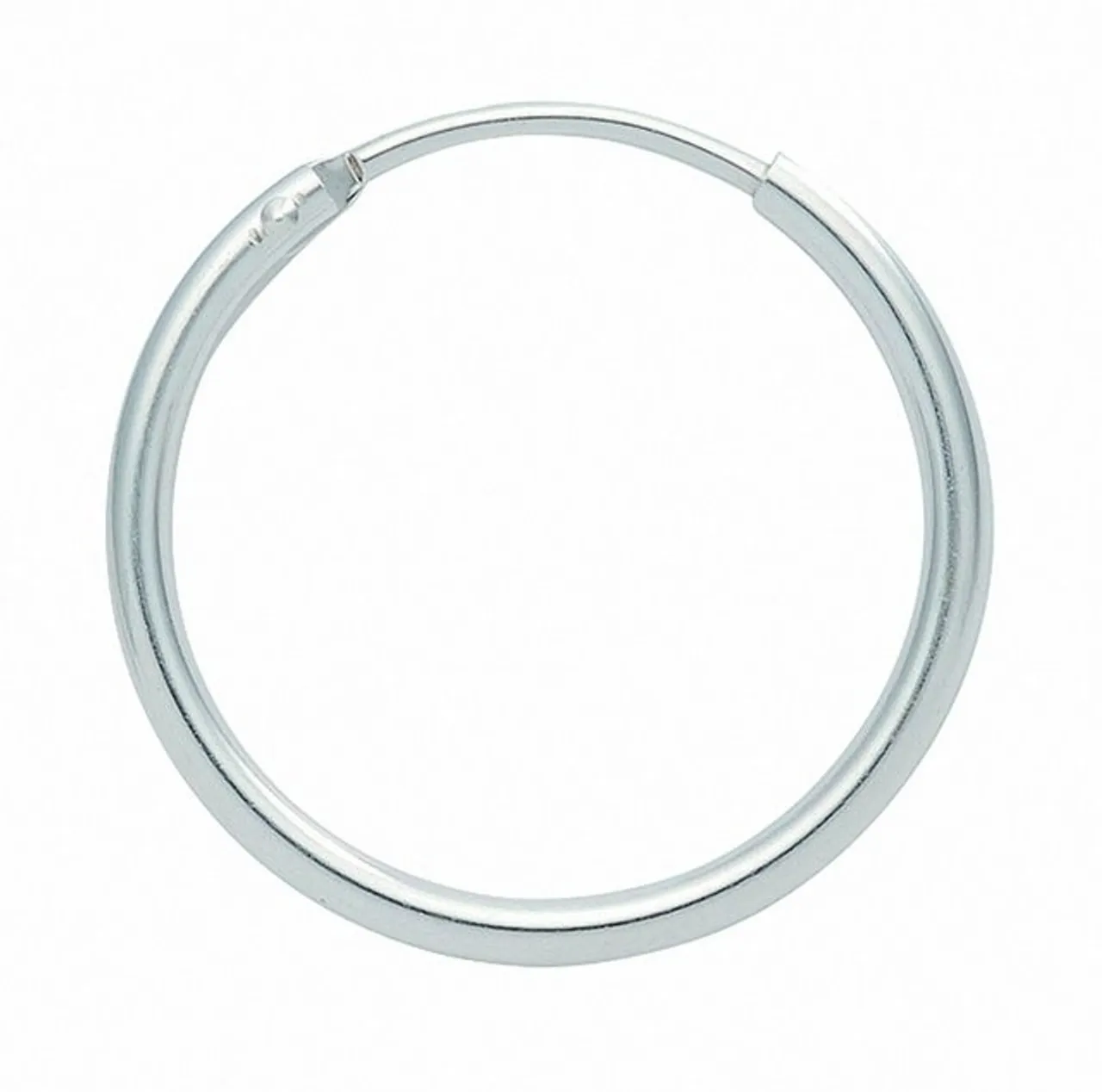 Adelia´s Paar Ohrhänger 1 Paar 925 Silber Ohrringe / Creolen Ø 9 mm, 925 Sterling Silber Silberschmuck für Damen