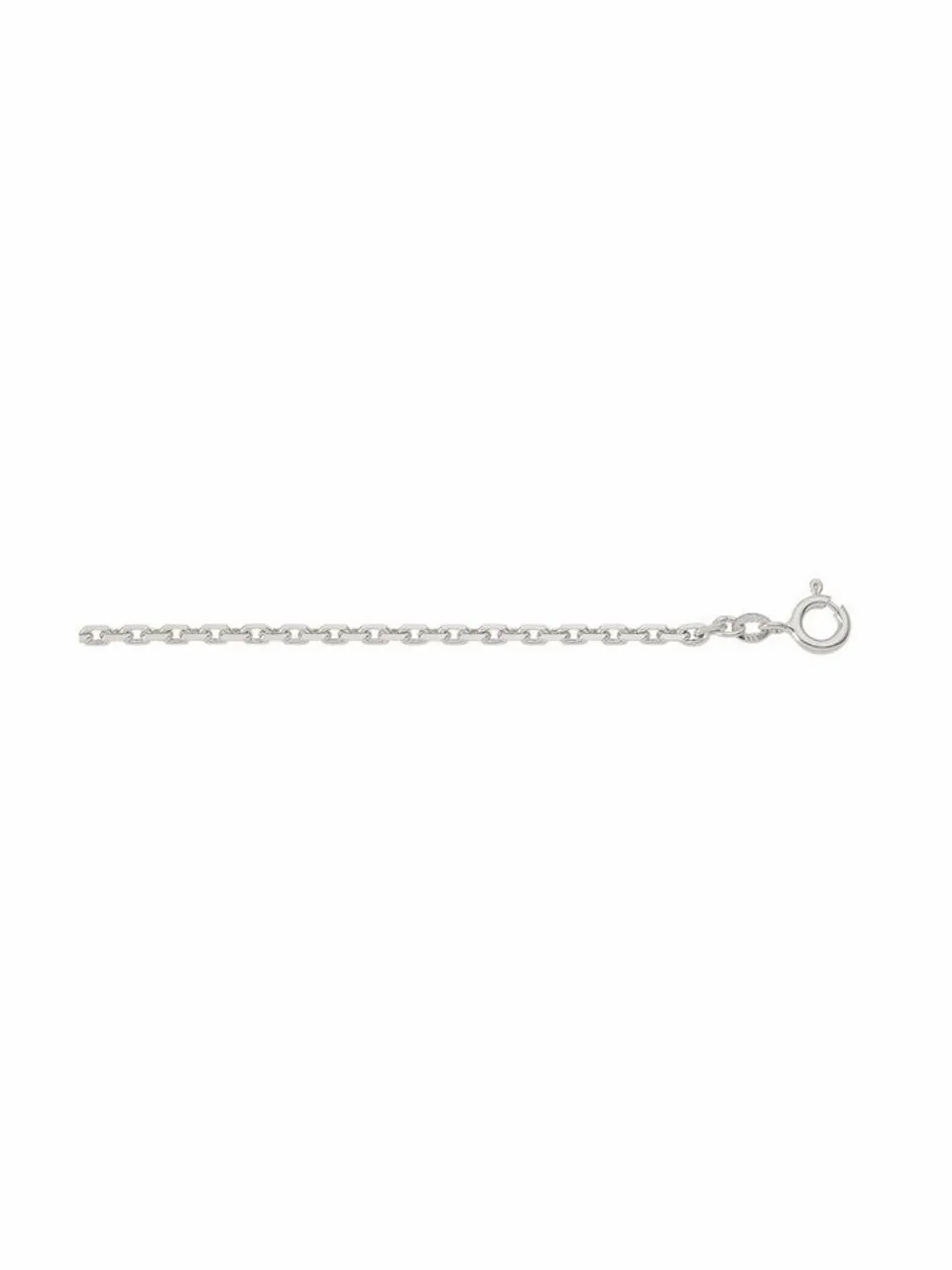 Adelia´s Silberkette 925 Silber Anker Halskette Ø 1,5 mm, Silberschmuck für Damen