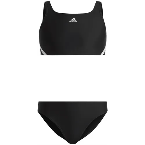 Adidas 3-Streifen Bikini Mädchen schwarz