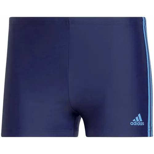 Adidas 3-Streifen Boxer-Badehose Herren blau