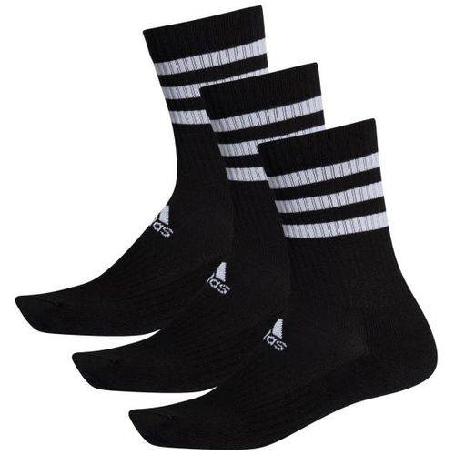 adidas 3 Stripes Cush Crew Socks 3P Herren Socken (Schwarz KL) Fitnessbekleidung