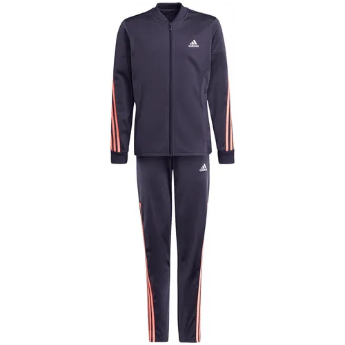 Adidas AEROREADY 3-Streifen Polyester Trainingsanzug Mädchen blau