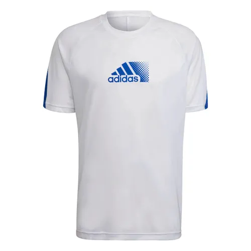Adidas AEROREADY Designed To Move Sport T-Shirt Herren weiß