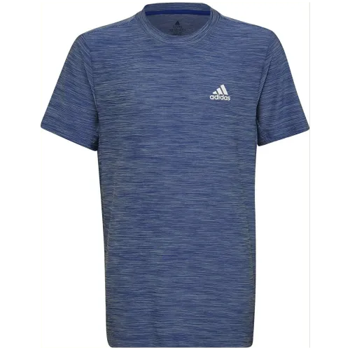 Adidas AEROREADY Heather T-Shirt Jungen blau