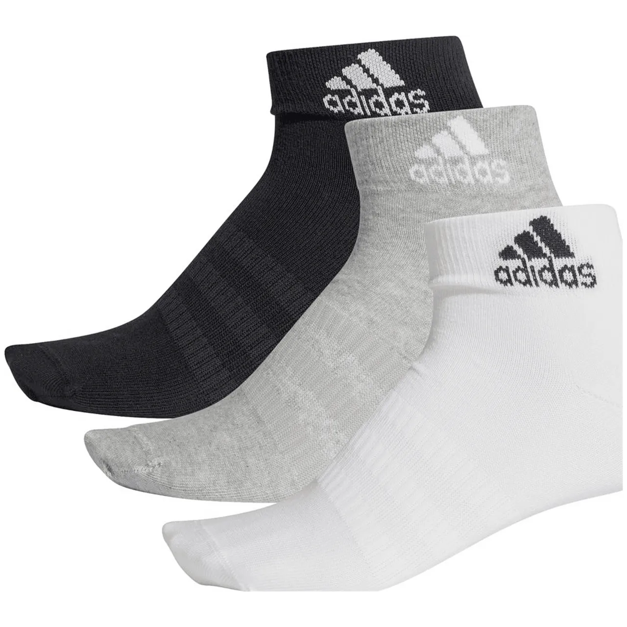 Adidas Ankle Socken, 3 Paar grau