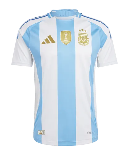 adidas Argentinien Auth. Trikot Home Copa America 2024 Weiss