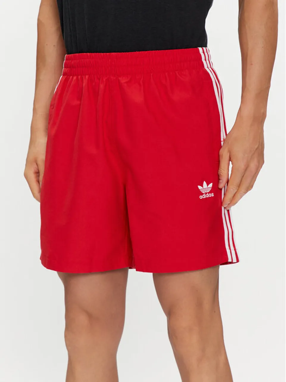 adidas Badeshorts Originals Adicolor 3-Stripes Swim Shorts H44768 Rot