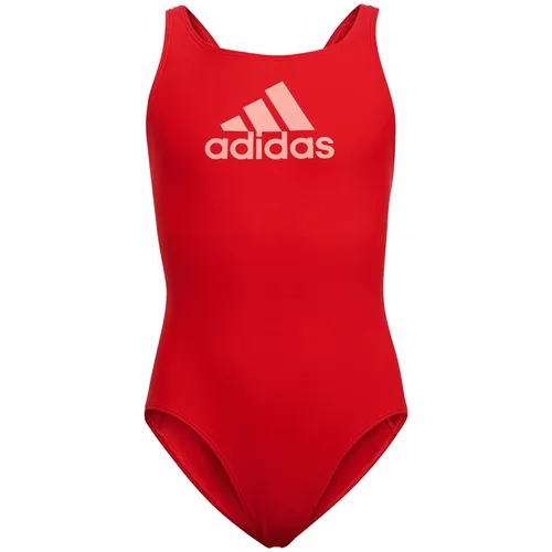 Adidas Badge of Sport Badeanzug Mädchen rot