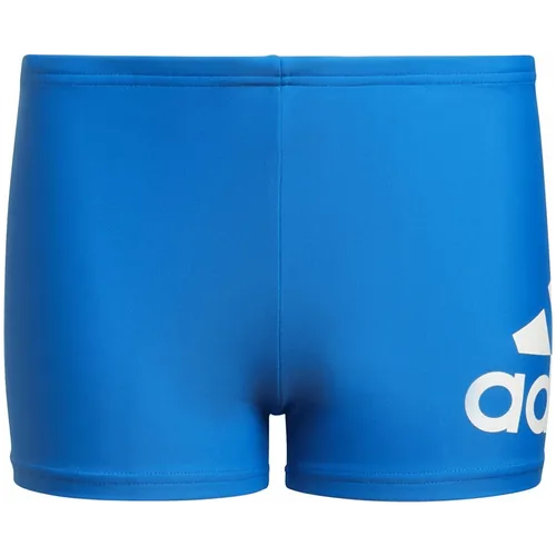 Adidas Badge of Sport Boxer-Badehose Jungen blau