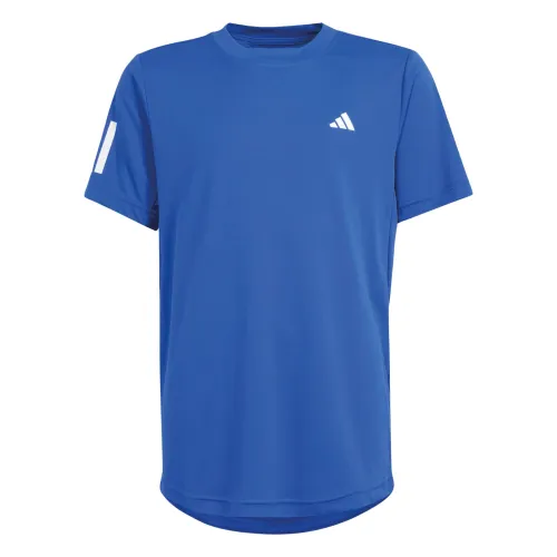 adidas Boy's Club Tennis 3-Stripes Tee T-Shirt