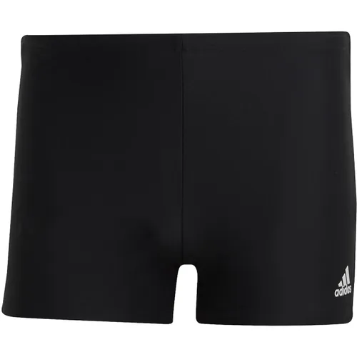 Adidas Colorblock Swim Boxer-Badehose Herren schwarz